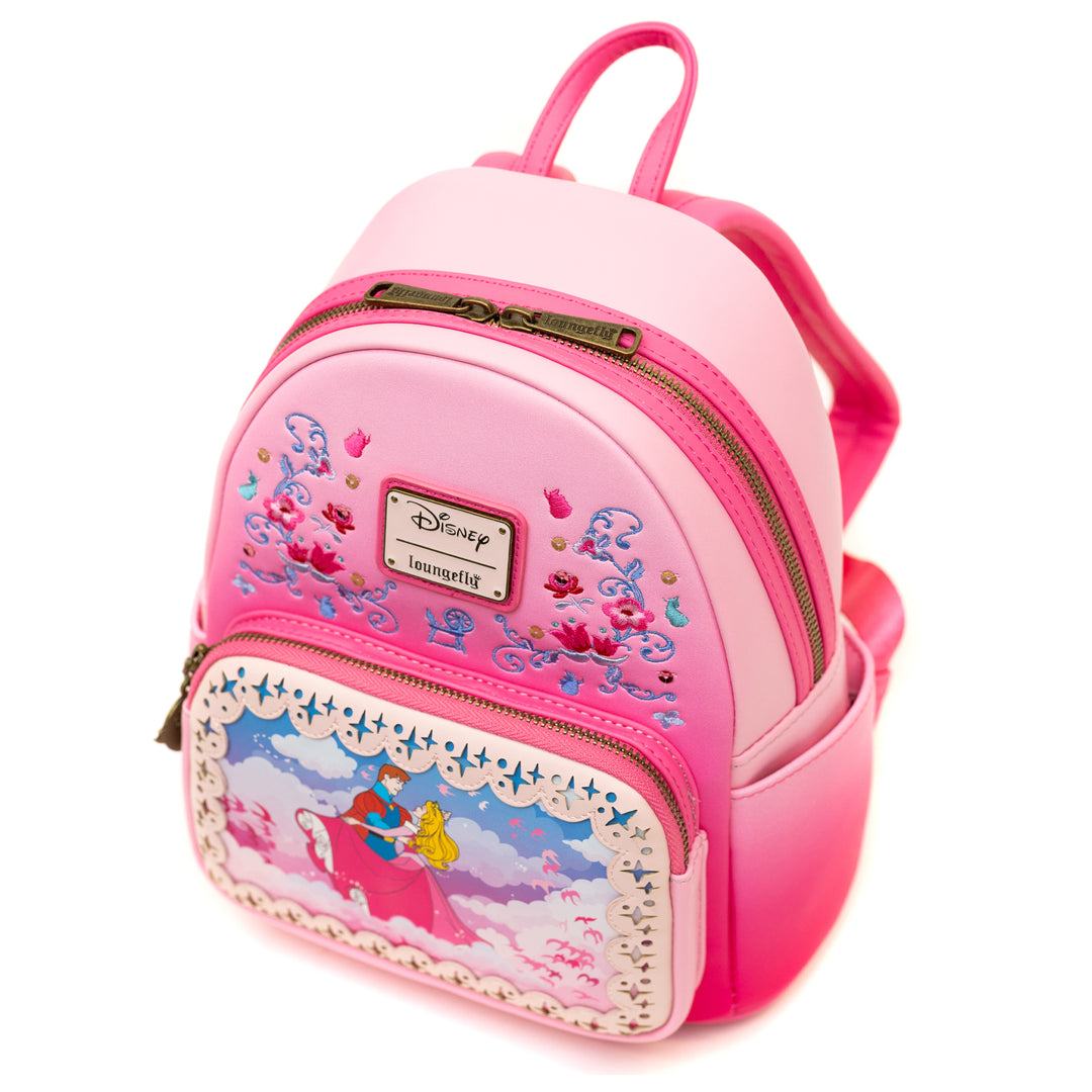 Loungefly Disney Princess Stories Sleeping Beauty Aurora Mini Backpack  EXCLUSIVE