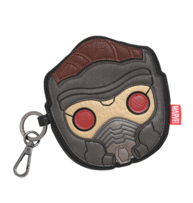LOUNGEFLY MARVEL STAR-LORD CHIBI COIN BAG