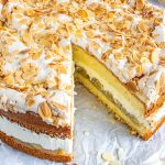 Mijn nieuwe herfstfavoriet: appelwijntaart met knapperige amandelbodem