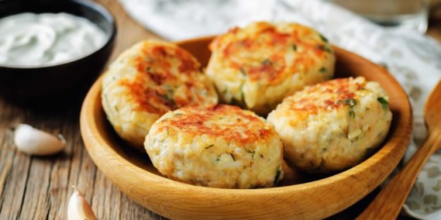 Heerlijk, vullend en vol eiwitten. Kipfilet met boerenkaas