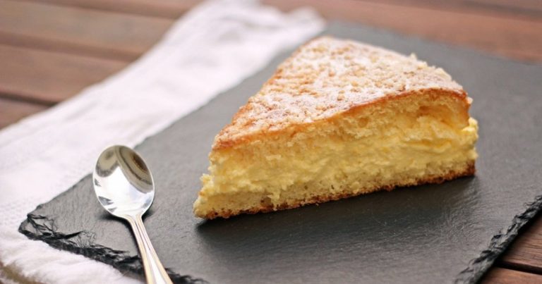 Taart met puddingcrème