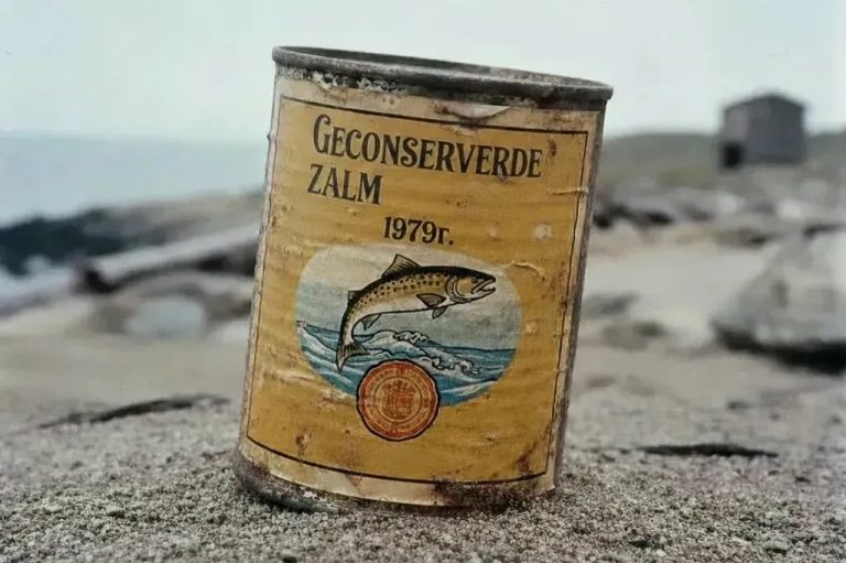 Wetenschappers openden een blikje zalm uit 1979 en waren gefascineerd door de mariene parasieten die erin zaten