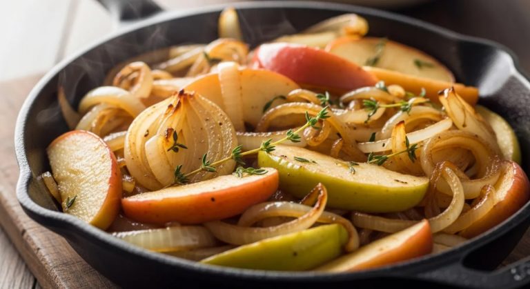 De ster onder de bijgerechten: appel-uien-groenten