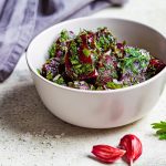 Ik eet deze salade voor mijn gezondheid en schoonheid. Hij smaakt heerlijk en het recept is eenvoudig