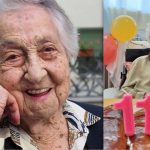 Yoghurtkoorts breekt uit bij María Branyas, de Spaanse die 117 jaar oud werd.