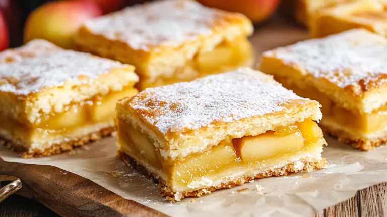 Servische appeltaart is iets voor luie mensen. Zonder kruimelige bodem, maar toch lekkerder dan appeltaart